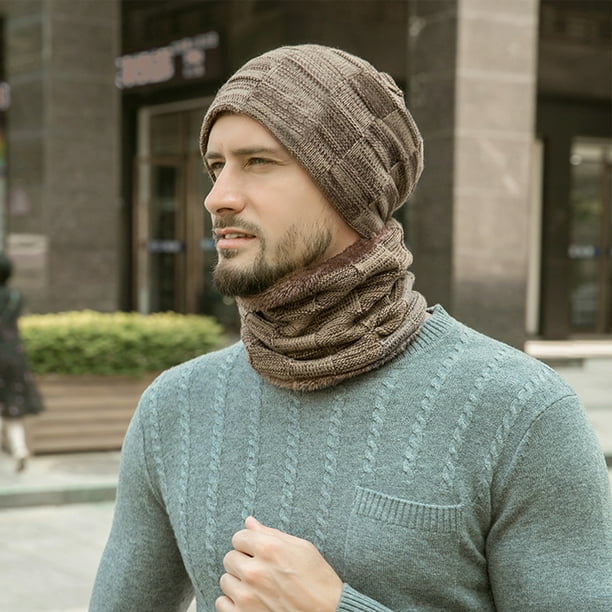 Écharpe cache-cou en tricot extensible protection d'hiver pour l'extérieur  Hot Paws pour hommes