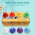 thumbnail image 1 of Juego de campanas de mano de 8 piezas, instrumentos musicales de aprendizaje, campanas de mano de Metal de juguete, el mejor regalo Likrtyny  Para Estrenar, 1 of 3