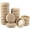 Beige, variant on Super Sliders 1 1/2" Self-Stick Formed Felt Furniture Pads, Brown (20)