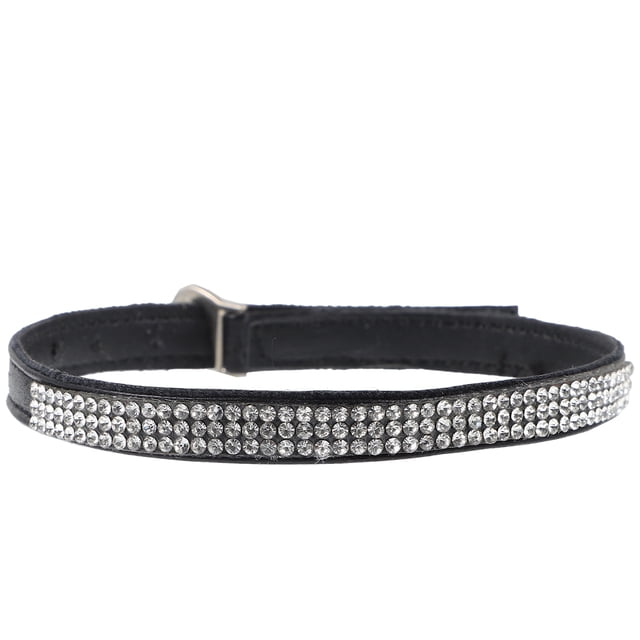 unbranded 1Par Para Con De Cuero Negro Y Antideslizante Con