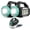2PC, variant on Solar Flashlight, Rechargeable Flashlights, 6 Lighting Modes LED Camping Lantern with  Strobe Light, Type-C&Solar  for Outdoor, , Camping, Power Outages