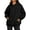 Black, variant on Fantaslook Hoodies for Women Oversized Fleece Sweatshirts Long Sleeve Pullover Tops Fall Outfits with Pocket