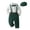 Green*, variant on Children Boys Outfit Sets Long Sleeve Turndown Collar Suspenders Pants Gentleman Playful Vacation Clothing Sets