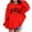 Red, variant on FhsagQ Girls Sweatshirts Size 8-10 Girls Casual Long Sleeve Hoodies Cute Oversized Pocket Sweatshirt Tops Girls Hoodies Size 14-16 Black Girls Hoodies Size 10-12 Preppy Black 4-5 Years