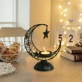 thumbnail image 6 of Darzheoy Crescent Moon Candle Holder, Metal Gold Tabletop Decoration for Living Room and Home Decor with Romantic Ambience, 6 of 6