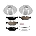 thumbnail image 3 of PowerStop Rear Z23 Evolution Sport Carbon-Fiber Ceramic Brake Pad and Drilled & Slotted Rotor Kit Fits: BMW Select Models K633, 3 of 10