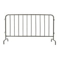 thumbnail image 1 of GloryStar Metal Interlocking Barricade, Heavy-Duty Steel Barrier, Rust-Proof Powder Coat Finish, Removable Bridge Feet, Tool-Free Assembly for Outdoor Event, Marathon, 1 of 7