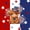 Brown Navy, variant on Manfei Cute Highland Cow Twin Sheets,American Flag Bowtie Bedding,Brown,3pcs,1 Fitted Sheet and 1 Pillowcase