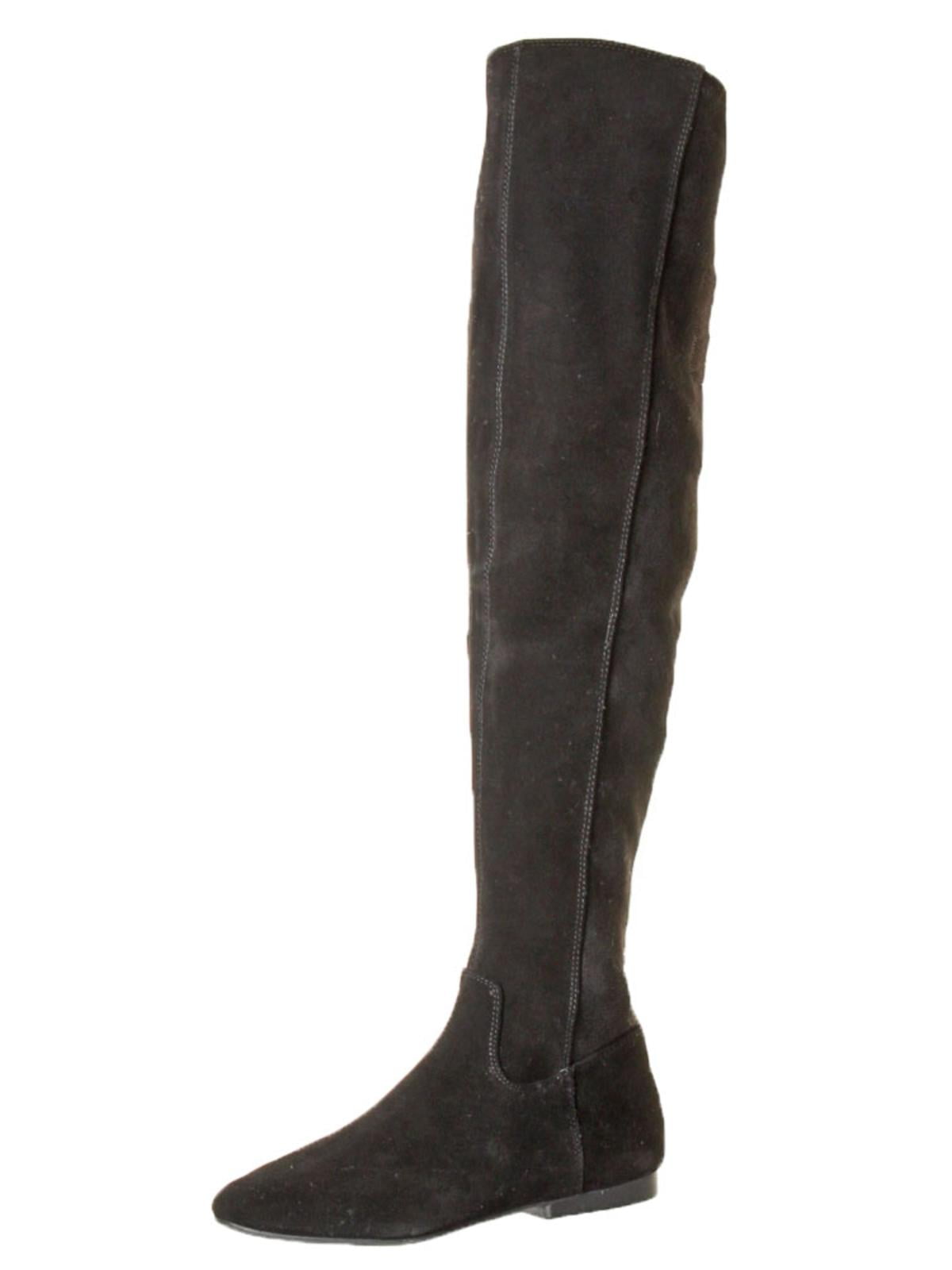 lucky brand over the knee suede boots