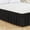Queen Bed Skirt Under $5 A3519, variant on Vacemry Queen Bed Skirt, Elastic Ruffled Bed Skirt for Queen Size Bed, Full Coverage Bedding Skirt for Mattress, Decorative Bed Skirt for Home Decor, Easy Fit Bed Skirt with Wrap Around Design