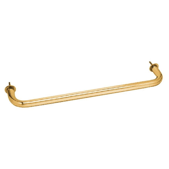 CRL WTB24GP Gold Plated 24" Wall Mounted Towel Bar