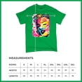 thumbnail image 5 of Tee Hunt Dean Russo Colorful Marilyn T-Shirt Neon Hot Symbol Starlet Men's Tee, Green, 3X-Large, 5 of 5