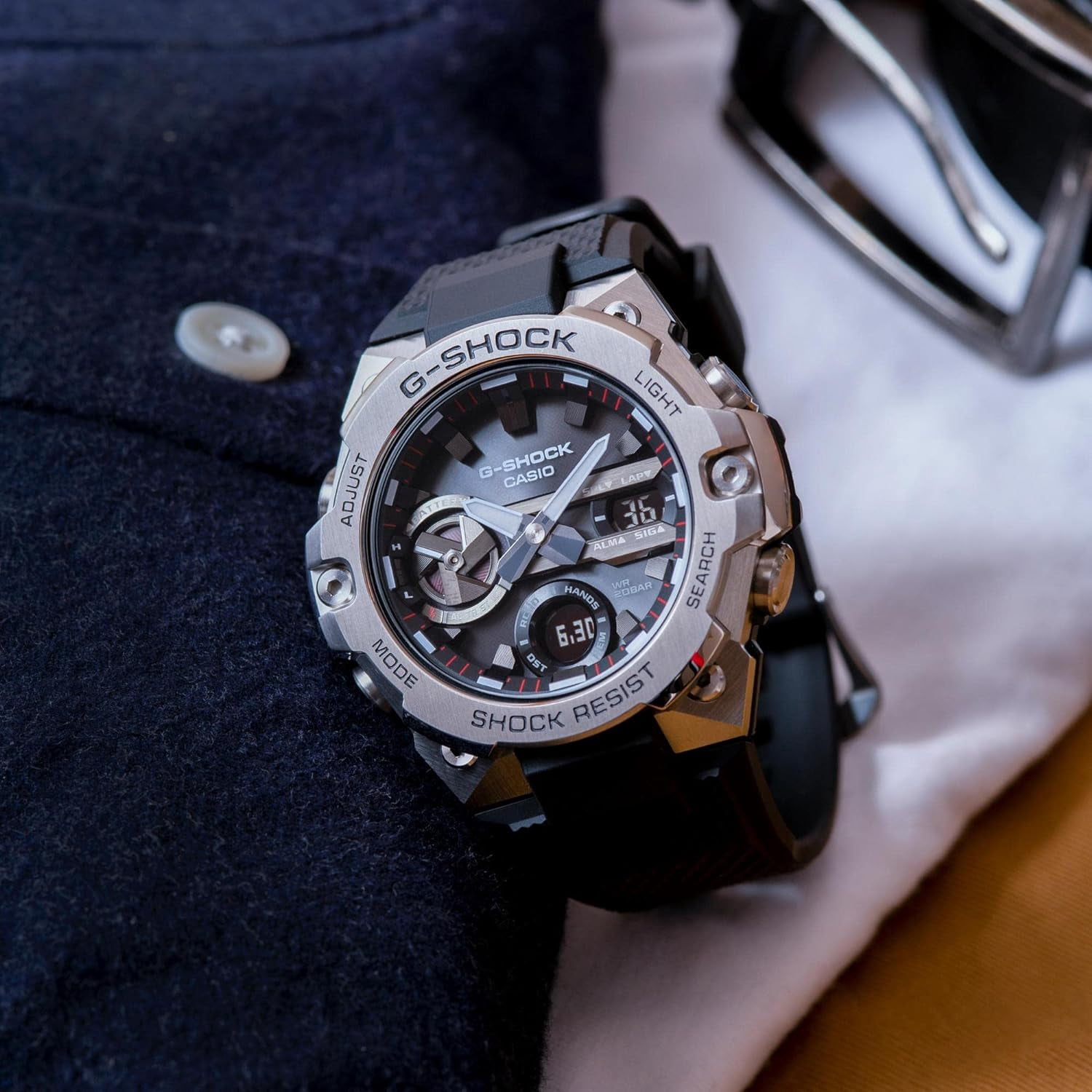 Casio G-Shock GSTB400 Slim G-Steel Analog-Digital Men