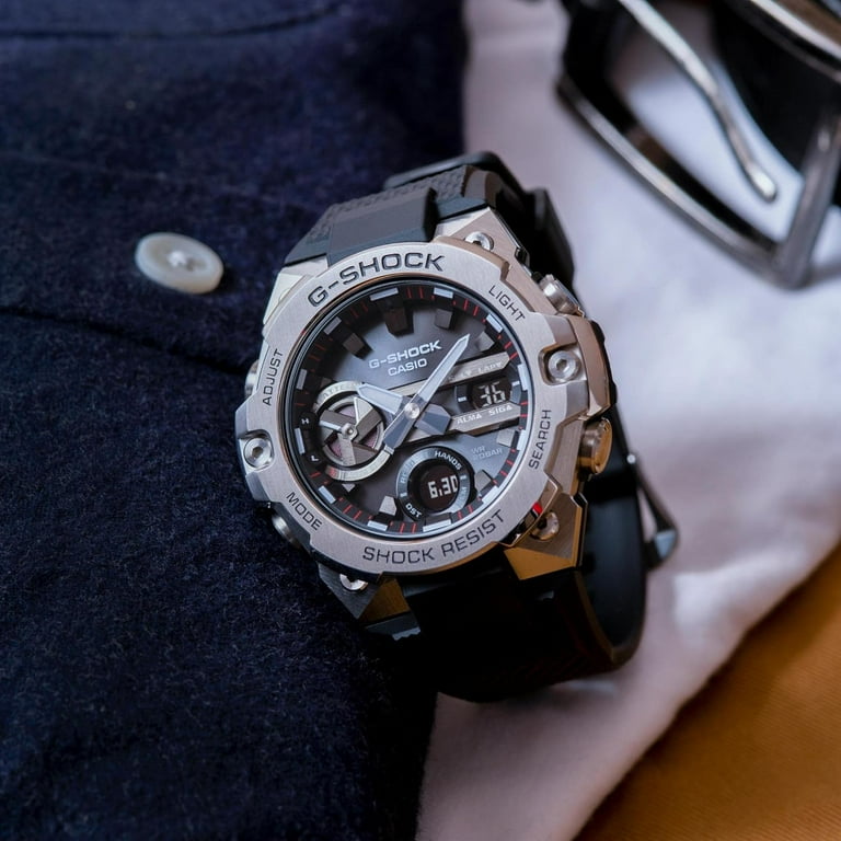 Casio G-Shock GSTB400 Slim G-Steel Analog-Digital Men's Watch with