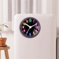 thumbnail image 4 of 2 pack Waterproof Bathroom Shower Clock with Large Suction Cup - Silent, Water Proof, Battery Operated Wall Clock for Toilet, Kitchen, Bedroom (Black,Battery not included), 4 of 5