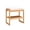 Natural, variant on Hassch Solid Wood Shoe Bench with Beige Cushion, Entryway Bench with Storage Shelf, Shoe Rack Organizer, 23.62"L x 11.82"W x 16.54"H (Walnut)
