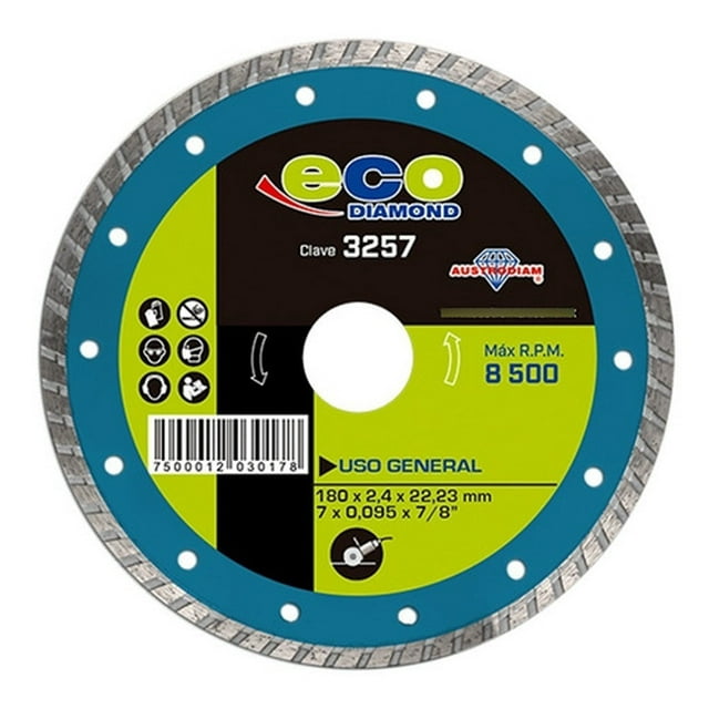 Disco De Diamante Turbo 7 X 7/8 Austromex Aus-3257 Austromex AUS-3257