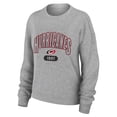 thumbnail image 2 of Women's WEAR by Erin Andrews Heather Gray Carolina Hurricanes Knit Long Sleeve Tri-Blend T-Shirt & Pants Sleep Set, 2 of 5