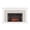 Fresh White, variant on SEI Furniture Canyon Heights Electric Fireplace in Maple