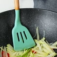 thumbnail image 4 of Espátula fijada del silicón de los utensilios de cocina del silicón 2PCS, a prueba de calor y antiadherente para cocinar, 4 of 5