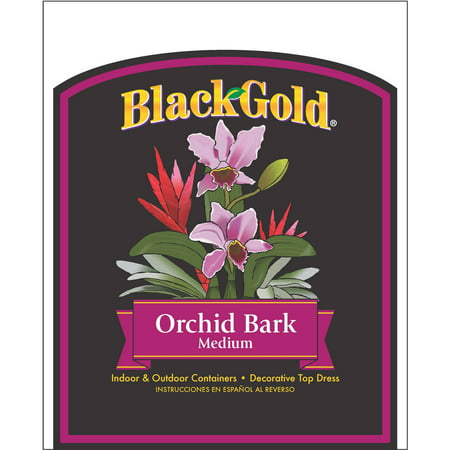 Black Gold 1411402 8.00QTP 8 Quart Fine Orchid Bark