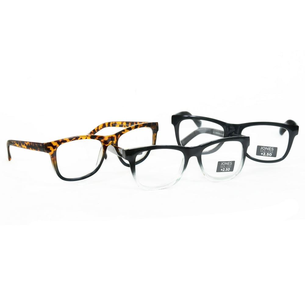 Jones New York Signature Fashion Print Reading Glasses 3 Pack +2.50