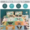 thumbnail image 6 of Cute Dog Bedding Set with Zipper Closure for Girls & Boys, 6 of 6
