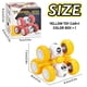 thumbnail image 2 of Cddzsw Camión con tracción hacia atrás para niños pequeños de 3 a 5 años 6 rondas de inercia 360 juguetes giratorios para autos acrobáticos 3 4 5 6 años Vehículo Push And Go Favores de fiesta para niñ, 2 of 5