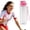 Hot Pink, variant on Plastic Water Bottles with Top Lid and Lanyard, Reusable Water Bottle with Carry Handle Leak Proof Sports Water Bottle for Gym School Travel Hiking, BPA Free Hydration Bottle