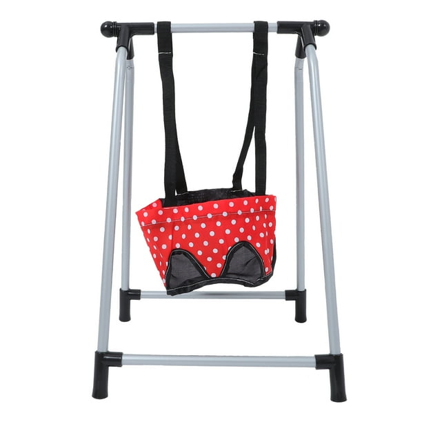 KAKOWELY Columpio para muñecas, juego de rol, columpio para muñecas, mueble para muñecas, columpio, juguete de simulación