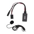 thumbnail image 1 of Cable auxiliar Bluetooth universal para automóvil con micrófono incorporado para llamadas manos libres, compatible con las series 5 y 6, diseño duradero de 12 pines, 1 of 8
