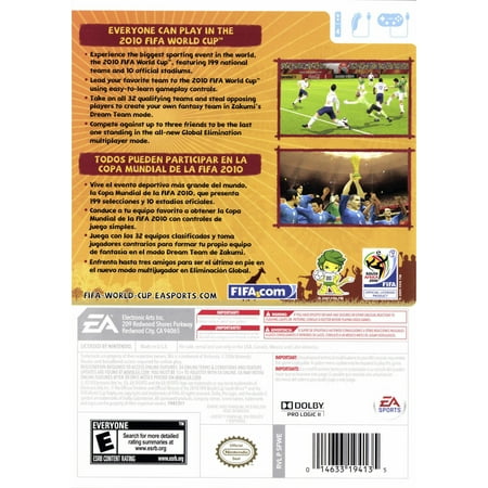 Fifa World Cup South Africa 2010 Wii Pre Owned Walmartcom - nuevo evento nfl roblox como jugar legendary football y football legends