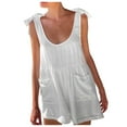 thumbnail image 2 of Jupe d'Été Confortable Décontractée pour Femmes Shorts de Poche Couleur Unie Shorts, 2 of 9