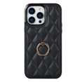 thumbnail image 1 of Luxury Artificial Leather iPhone 14/13/12/11 Pro X/XS Max/XR/8/7 Plus SE 2020/2022 Phone Cover With Holder Ring Bracket & Durable For Thoughtful Gift, 1 of 5