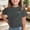 Dark Blue, variant on Bnwani Girls Shirts Crew Neck Comfortable Shirt Summer Breathable Tops Red Sizes 1-13