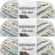 Spinrite Bernat Blanket Big Ball Yarn - Sunshine Green, 1 Pack of 3 Piece