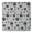 Paw Prints and, variant on German Shepherd Dog and Flower Square Fitted Tablecloth with Elastic Edge,Square Table Cover,Washable Elastic Table Cover for Home Kitchen Party Decor 34"x34"