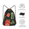 thumbnail image 5 of XMXT Unisex Drawstring Backpack for Women Men, Beautiful Christmas Gifts Waterproof Gym Bag String Bags for Shopping Sport Travel, m, 5 of 8