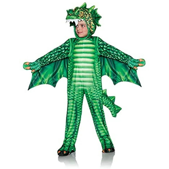 Underwraps Green Dragon Toddler Costume | Medium Unisex