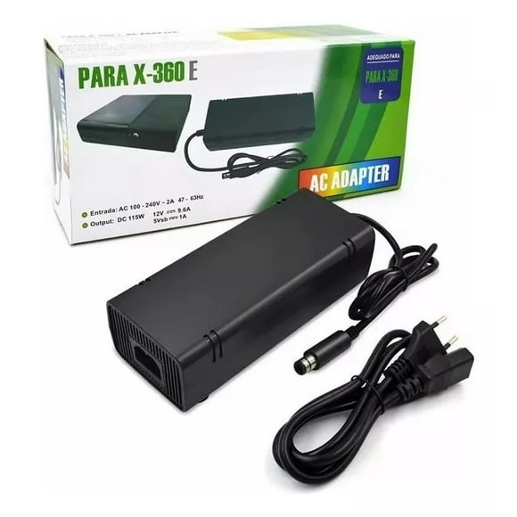 Fuente De Poder Compatible Con Xbox 360 E Generica