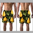 thumbnail image 3 of luoweisi Men's Beach Shorts Quick Dry Swim Trunks with Mesh Lining Pear XL, 3 of 5