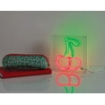 thumbnail image 1 of Merkury Innovations 6" Cherry LED Neon Box, 1 of 2