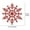 Red, variant on cpengpj 3Pcs Christmas Snowflakes Decorations, 12cm Big Plastic Glitter White Snowflake Ornaments for Winter Indoor Outdoor Christmas Tree Holiday Window Room Decor Craft Snowflakes