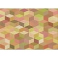 thumbnail image 1 of Ahgly Company Machine Washable Indoor Rectangle Transitional Chrome Gold Yellow Area Rugs, 4' x 6', 1 of 7