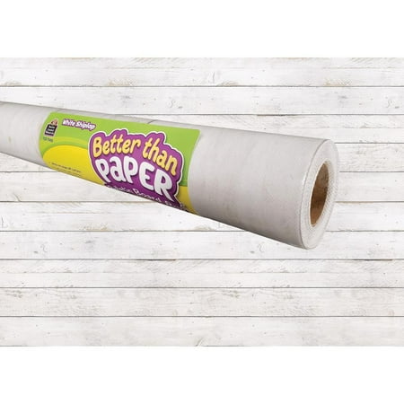 TCR® Bulletin Roll  12 x48   White Shiplap  EA (TCR77498)