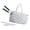 Light Grey, variant on Modern Athletic Bag For Women Men Padded Racket Storage Quick Access Side Pockets Adjustable Shoulder Strap