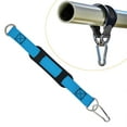 thumbnail image 6 of BAOSITY Exercise Strap Hanging Strap Bodybuilding with Snap Carabiner Strength Training Workout Adults Garden Reusable Max Load 100kg Blue, 6 of 8