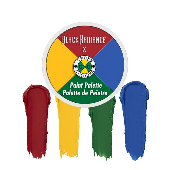 Black Radiance Cross Colours Paint Palette Highlighter