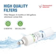 thumbnail image 3 of Swift Green Filters SGF-W80 Rx Compatible  Water Filter for 4396508, 4396510 (1 Pack)., 3 of 7