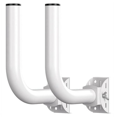 Universal Wireless Bridge Bracket Mount,Pole and Wall-Mounted Mount for Outdoor Ap Access Point Client Cpe,2-Pack